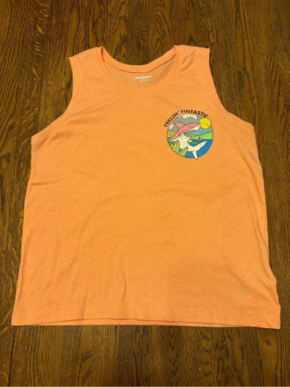Girl’s Old Navy Feelin Fintastic Tank Top, size XL